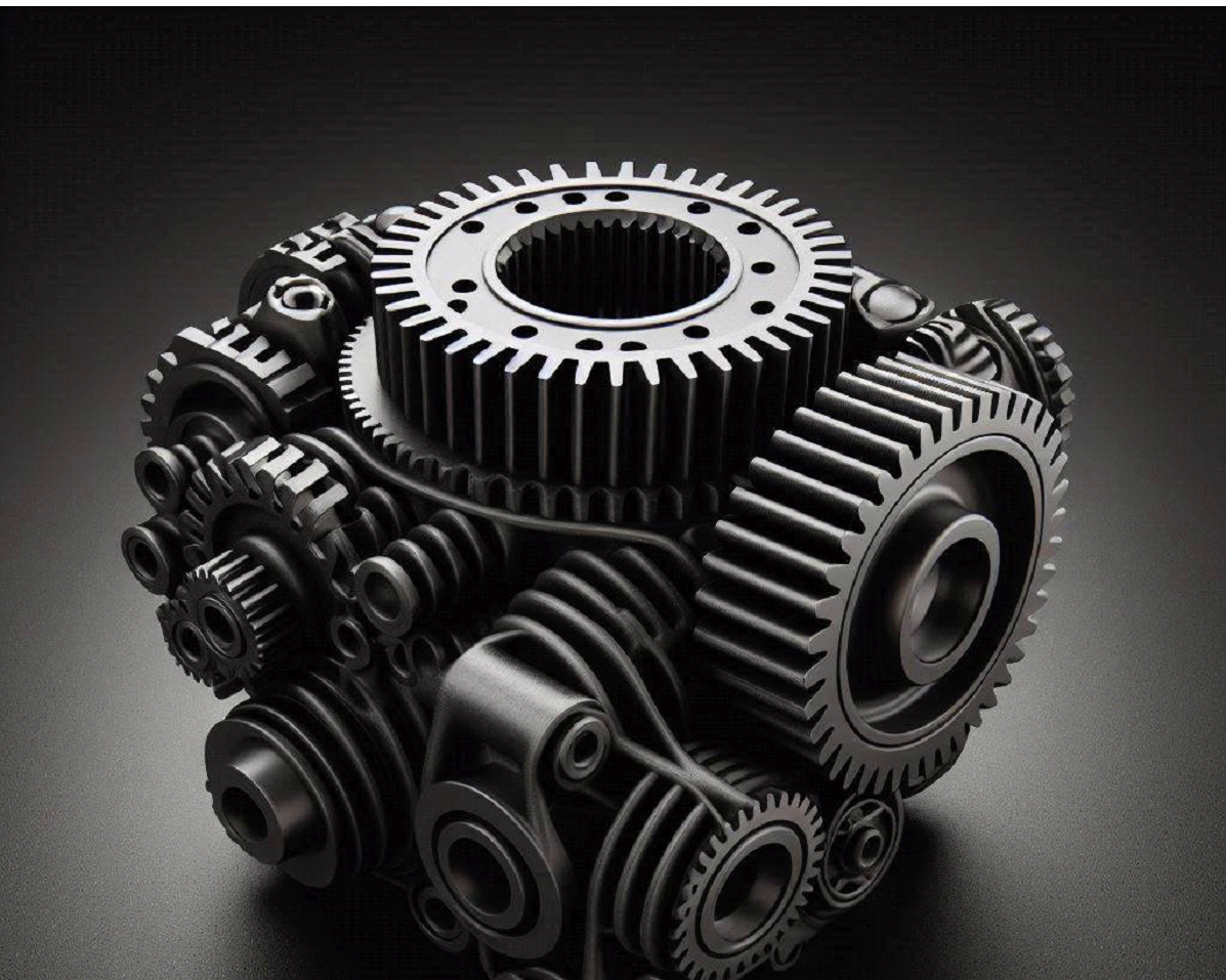 3D Printed Truck Engine Parts