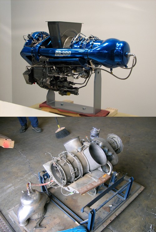 Tradeshow Display Turbine Aircraft Engine